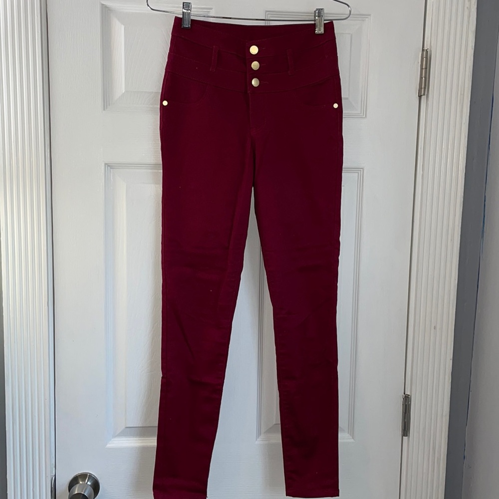 Fusia high waisted skinny pants